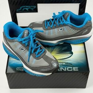 Skechers SRR Resistance Runner Shape Ups Shoes Women's Size 7.5 Gray Blue Casual
